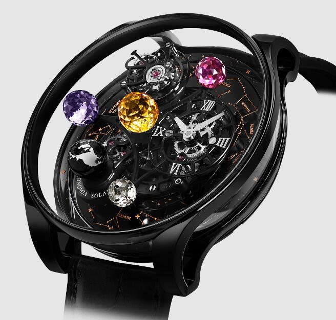 Review Jacob & Co ASTRONOMIA SOLAR PLANETS & CONSTELLATIONS AS300.31.AA.AA.A Replica watch